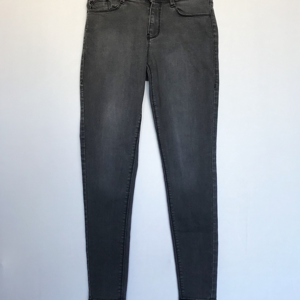 Dorothy Perkins Bailey Grey Skinny Jeans Size 6